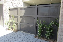 Gate at entry
