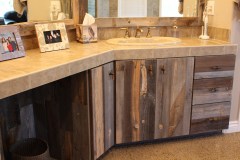 Reclaimed Wood Cabinetry