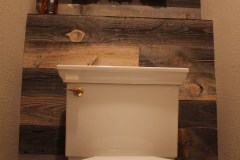 Reclaimed Wood bathroom